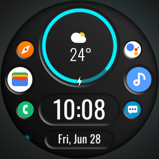 DADAM76 Digital Watch Face Logo