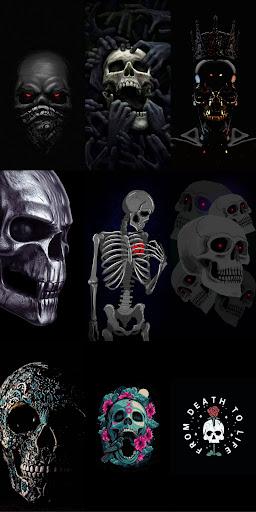 Skull Wallpaper HD screenshot 12