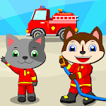 Cover Image of Download Pups Friends Fire Truck Rescue  APK