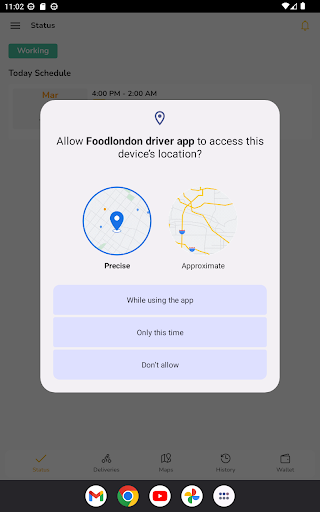 Foodlondon Drive App