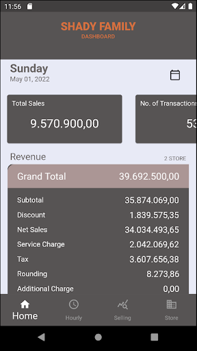 Android application Shady Family screenshort