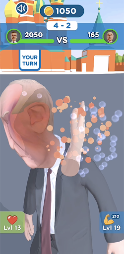 Android application Slap Faces - Têtes à claques screenshort