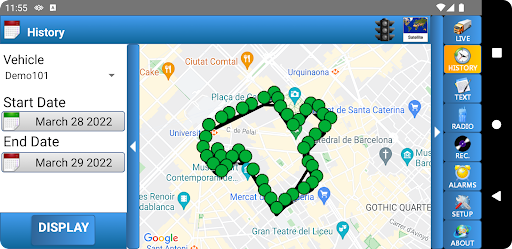 SafeDispatch Mobile Screen 2