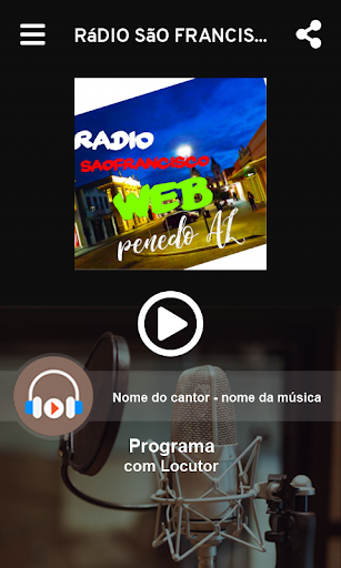 Rádio São Francisco Web Screen 2