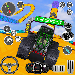 Monster Truck Stunts: Car Game