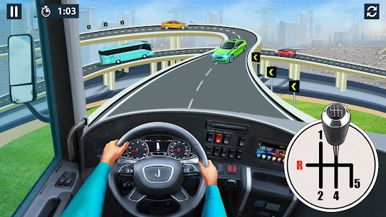 Bus Simulator Bus Games 3D v1.3.44 (All Speed Map Unlock) Free For Android 1
