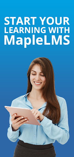 Android application Maple LMS screenshort