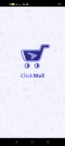 Android application Click Mall Delivery screenshort