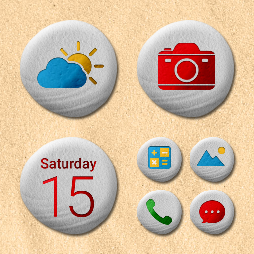 Wow Stone Theme - Icon Pack logo