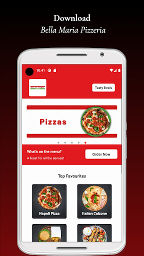 Android application Bella Maria Pizzeria screenshort