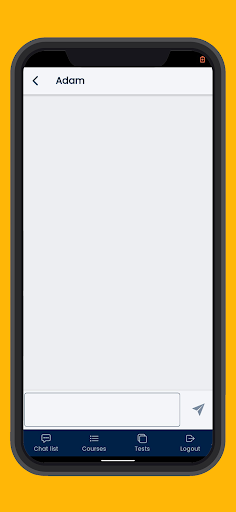 My Online Tution Chat Screen 2