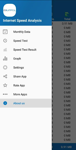 Internet Speed Tester Screen 2