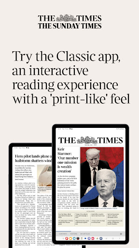 Screenshot of The Times and Sunday Times