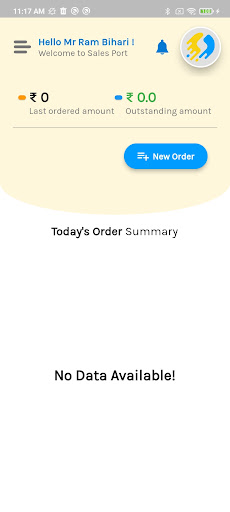 Sunder Dairy Distributor App Screen 3