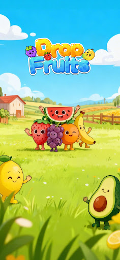 Drop Fruits: Fun Matching Game ekran görüntüsü