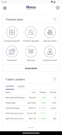 Android application ADMIS Nexus screenshort