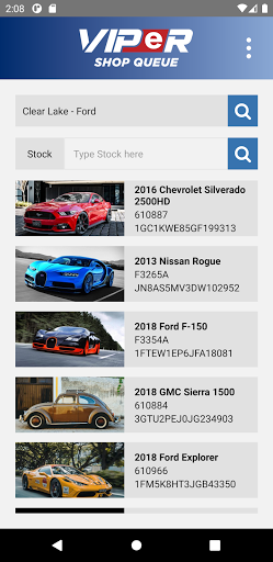 Viper Shop Queue Screen 3