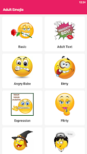 Adult Emojis 18+: Flirty