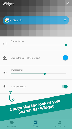 Start Search Bar - custom web Screen 3