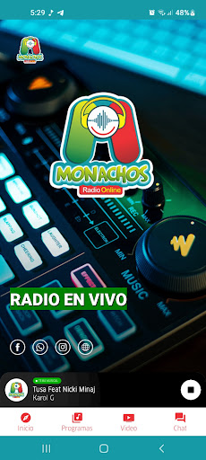 Android application Monachos Radio Online screenshort