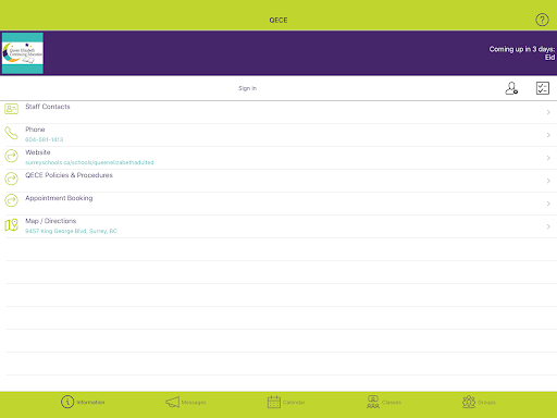 QECE Screen 3