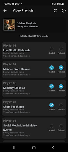 Benny Hinns Sermons & Videos Screen 2