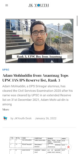 JKYouth Jammu Kashmir News