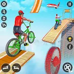 Cover Image of Tải xuống Crazy BMX Cycle Racing Game 3d  APK