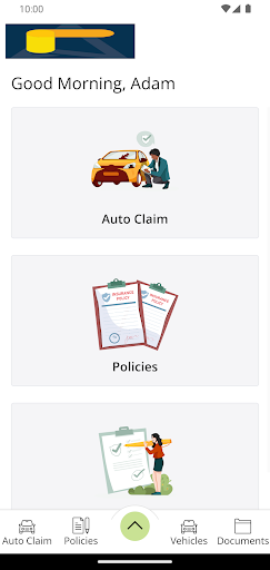 Insurance Store Client Connect Screen 2