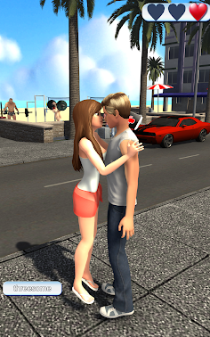 Kiss or slap - Screenshot 1
