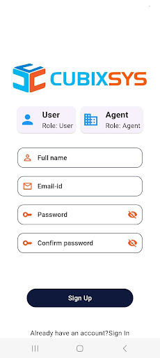 Cubixsys Real state Screen 2