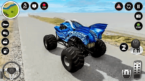Monster Truck Game - Simulatorのおすすめ画像2