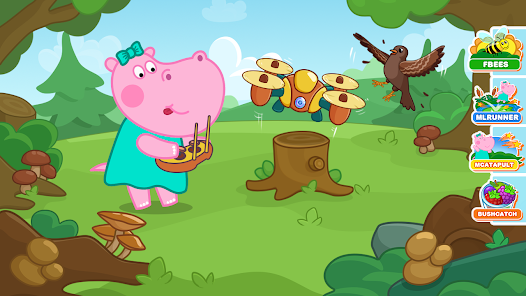Hippo: Kids Mini Games  screenshots 1