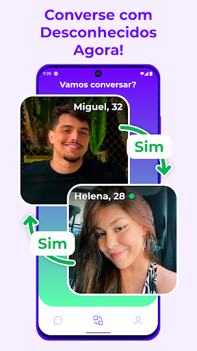 Visualização do aplicativo