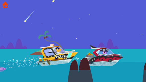Dinosaur Police Car - Police Chase Games for Kids screenshots 24