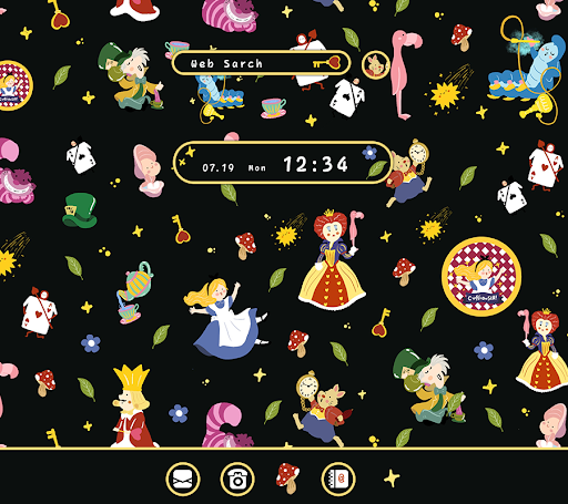 Cute Alice Theme +HOME ekran görüntüsü