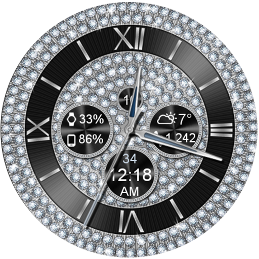 Diamond Bling HD Watch Face 6.2.2 Icon