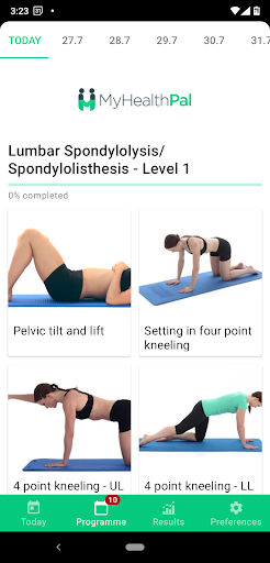 MyHealthPal Screen 3