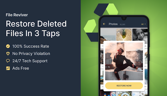 Free File Reviver  Restore deleted Files In 3 Taps 1