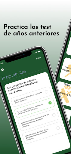 Android application Test oposiciones Guardia Civil screenshort