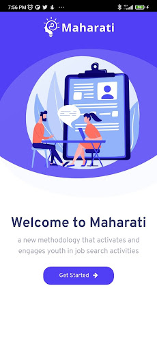 Android application Maharati screenshort