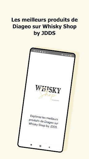 Android application WhiskyShop screenshort