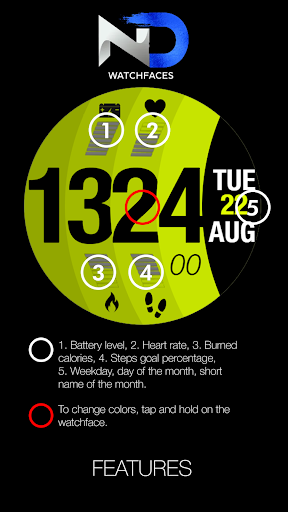 Elliptical Watch Face