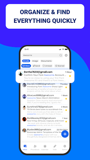 Email : All In One Mail Screen 2