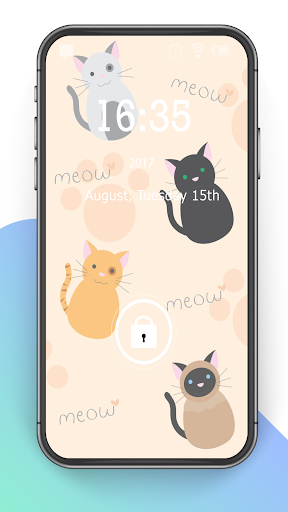 Android application Cats background pictures screenshort