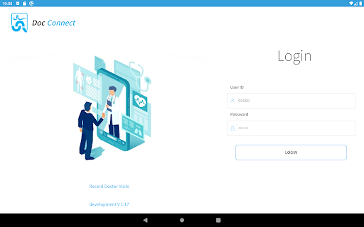 Android application SAMI Pharma Doc Connect screenshort