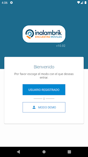 Android application Encuestas Móviles 10 screenshort