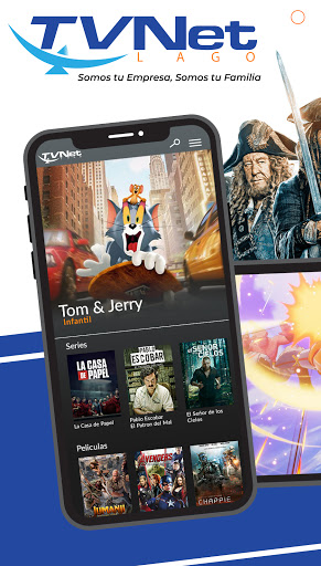 Android application TVNETPlay screenshort