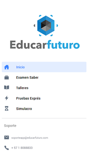 Android application Educar Saber screenshort
