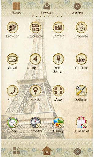 Paris wallpaper Eiffel Tower Screen 3